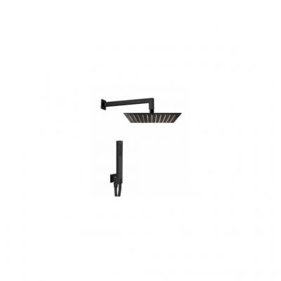 Kit doccia nero quadro